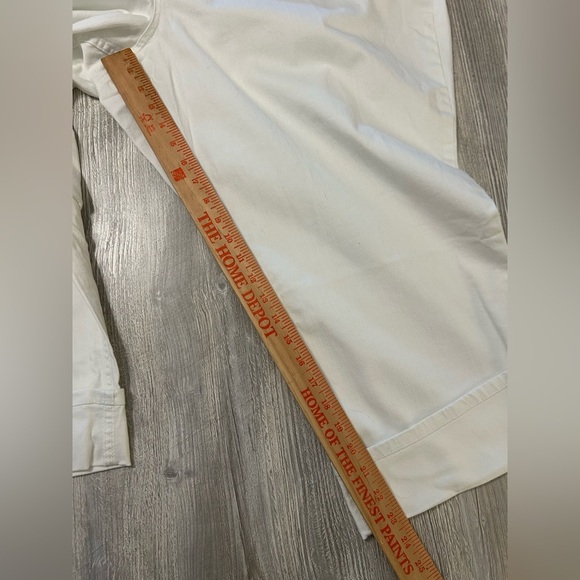 Democracy Women's Flex - Ellent 24W White Cuffed or Uncuffed Capri Denim Pants - Picture 11 of 12